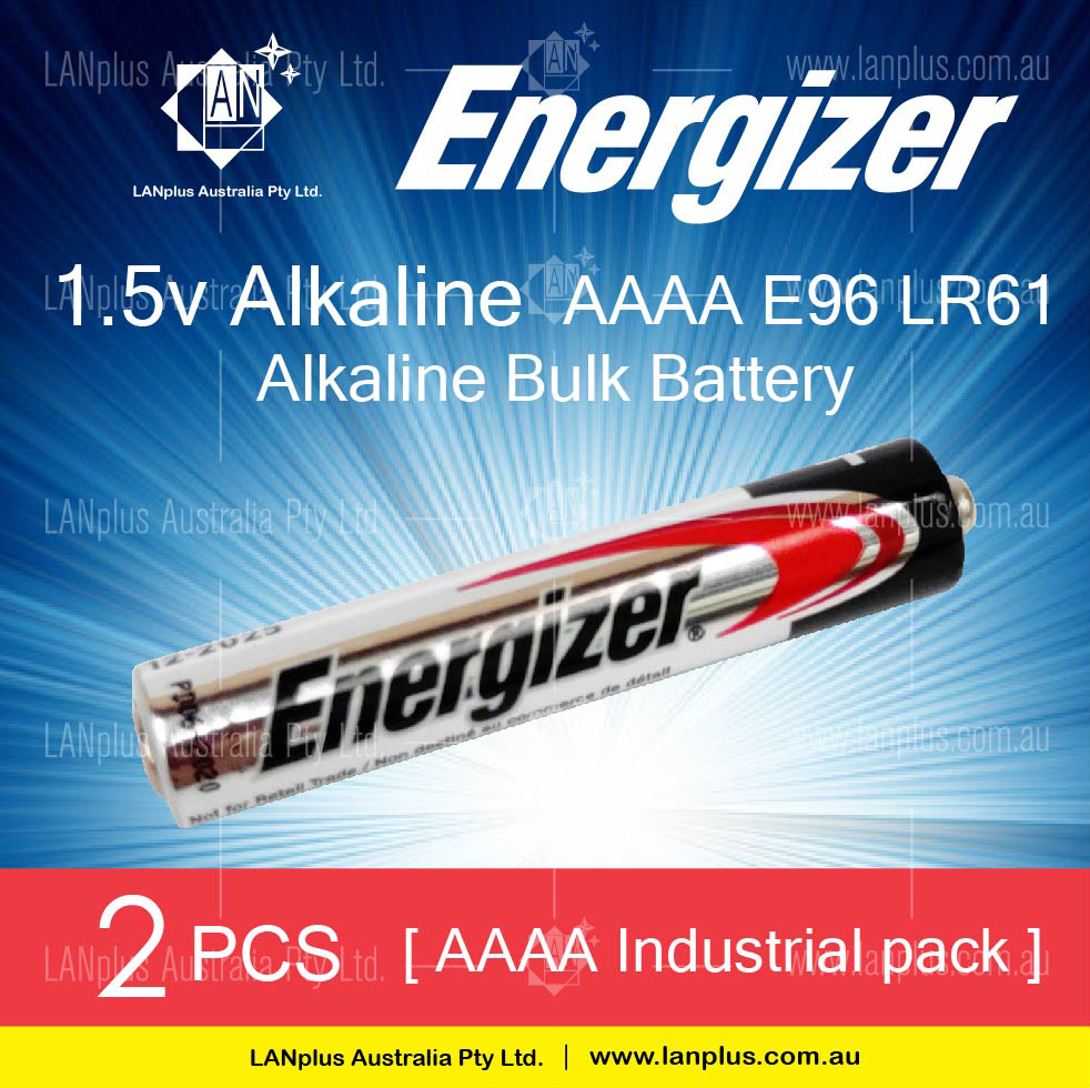 2x Energizer AAAA battery